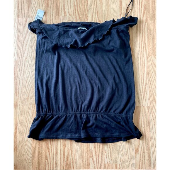 Amercian Eagle Live Your Life Strapless Top for Women w/Built in Shelf Bra sz L - Picture 3 of 13